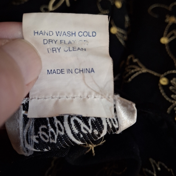 Vintage Y2K Steppin Out Embroidered Sequin Mini Ruffle Dress. - Picture 10 of 14